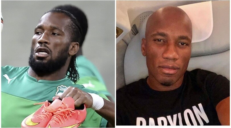 Drogba sfoggia il nuovo look: rapato a zero!