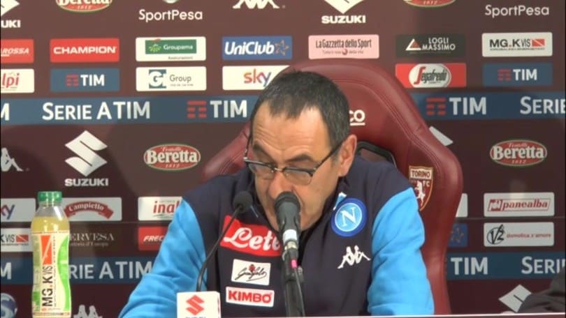 Sarri: "Preparare le gare così è un altro modo"