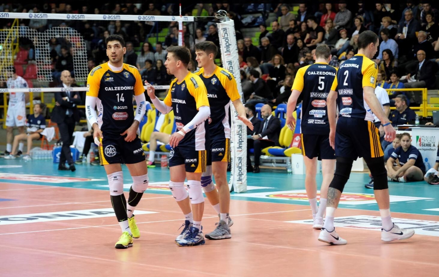 Volley: Superlega, Verona vince facile l'anticipo con Vibo
