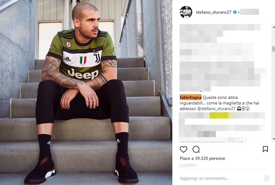 Fognini prende in giro Sturaro: «La maglia è inguardabile». Poi la risposta