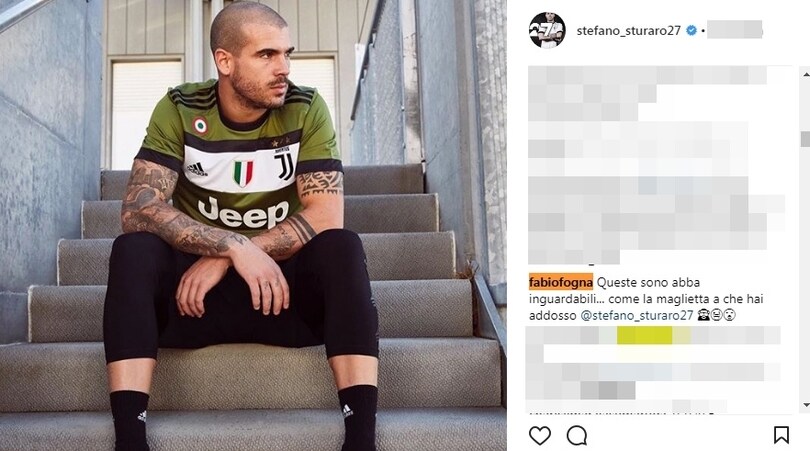Fognini prende in giro Sturaro: «La maglia è inguardabile». Poi la risposta