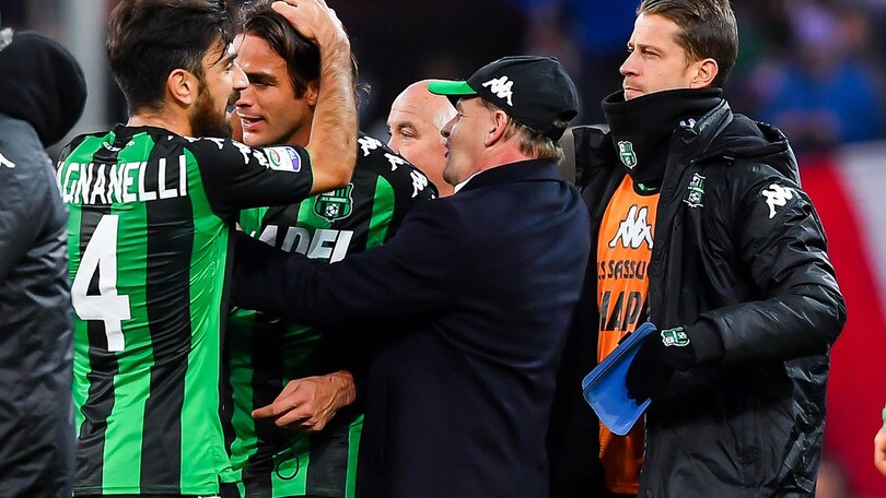 Serie A Sassuolo, Iachini: «In crescita. Felice per Acerbi…»
