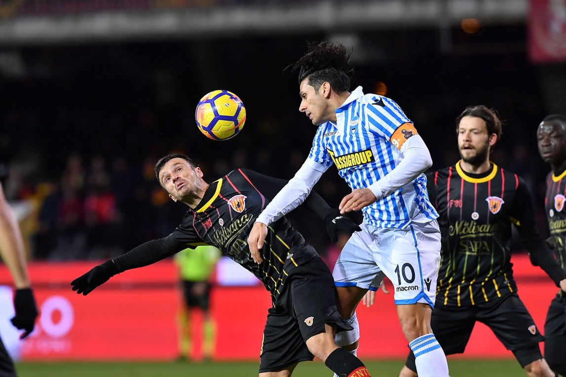Serie A, Benevento-Spal 1-2: Floccari show al Vigorito, 16° ko per i sanniti