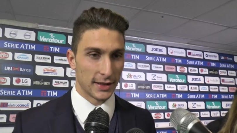 Caldara: "Contento per il gol"