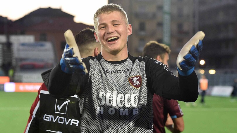 I calciatori della Salernitana per Accumoli