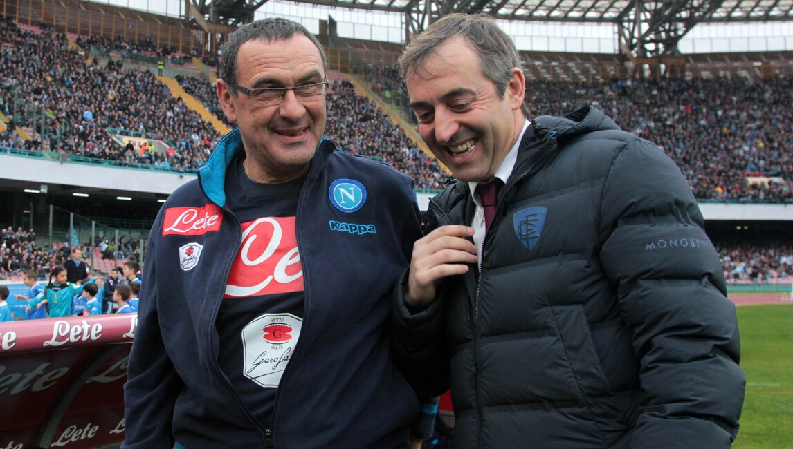 Serie A Sampdoria, Giampaolo: «Sarri? Un maestro di calcio»