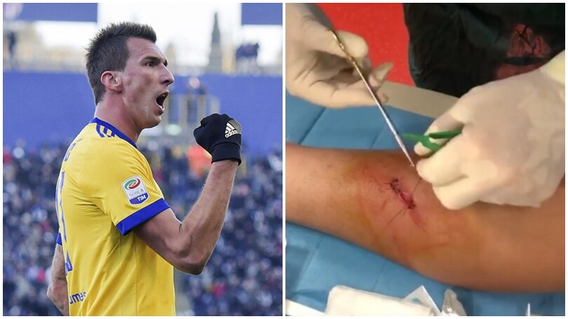 Juventus, Mandzukic non si allena: 13 punti al polpaccio
