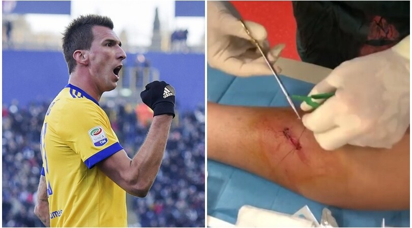 Juventus, Mandzukic non si allena: 13 punti al polpaccio