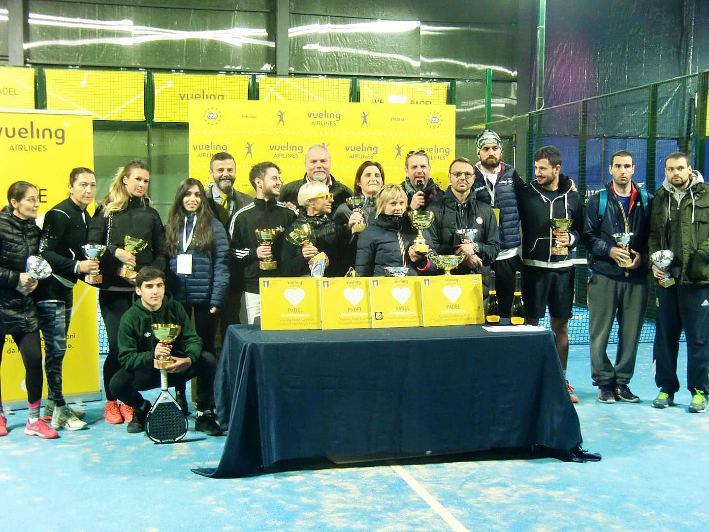 Vueling Padel Cup: i premiati della prima edizione