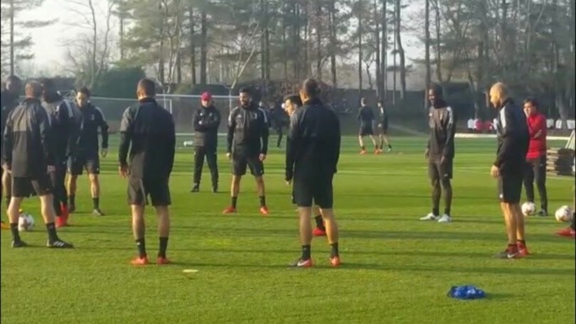 Milan, scatta il ritiro