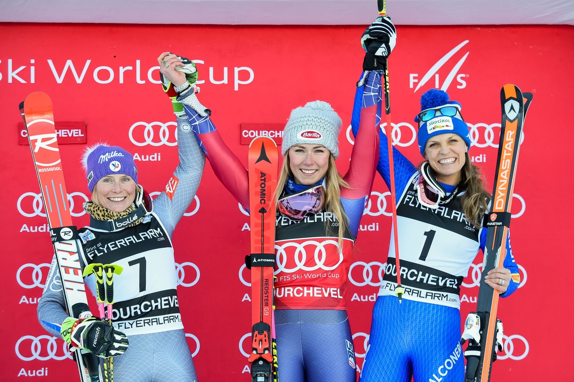 Sci, Shiffrin vince il gigante di Courchevel, Moelgg terza