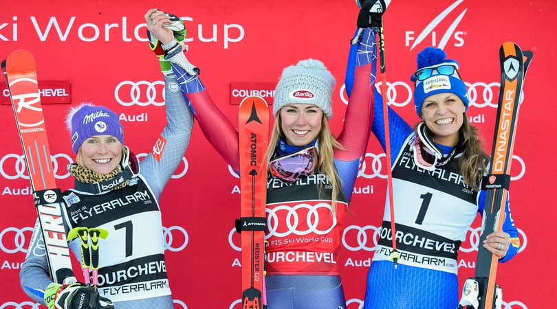 Sci, Shiffrin vince il gigante di Courchevel, Moelgg terza