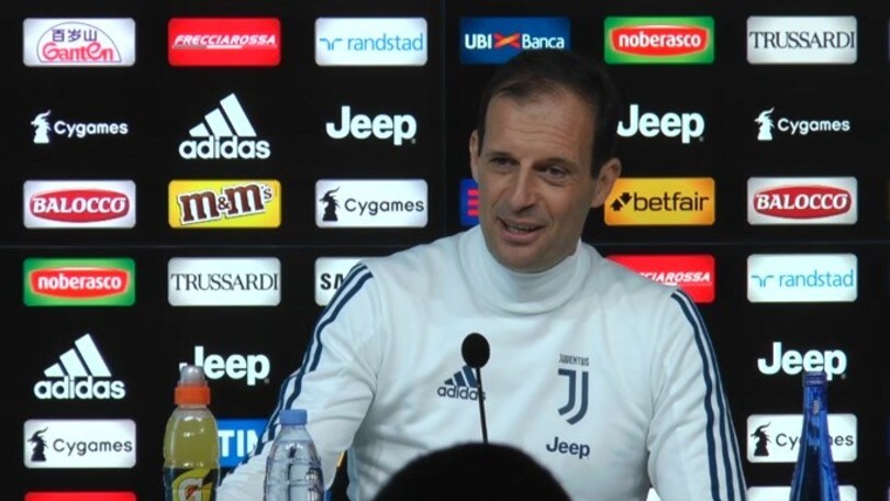 Allegri: "Domani Rugani, Dybala e Bernardeschi in campo"