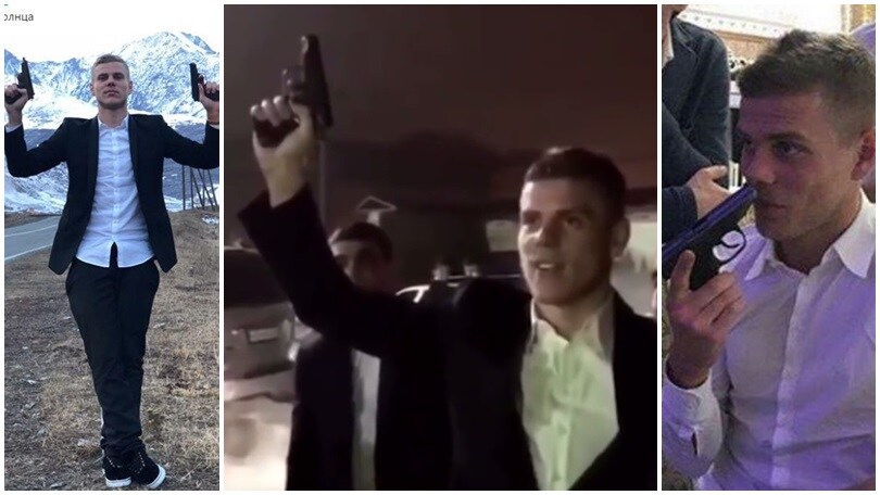 Zenit San Pietroburgo: Kokorin choc, al matrimonio con la pistola!