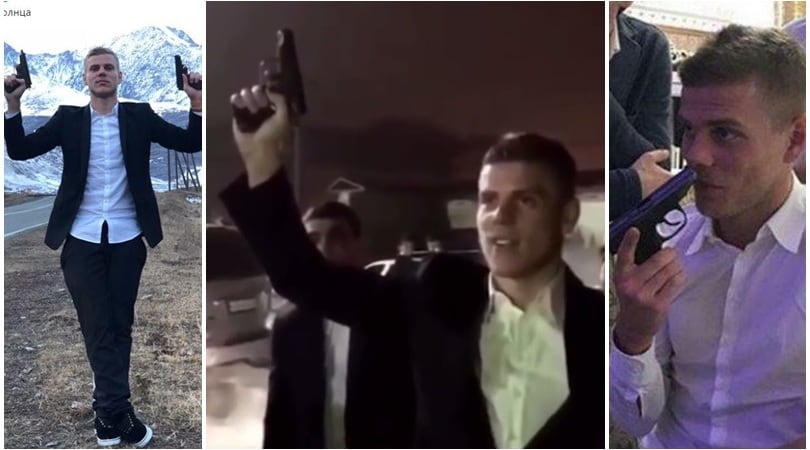 Zenit San Pietroburgo: Kokorin choc, al matrimonio con la pistola!