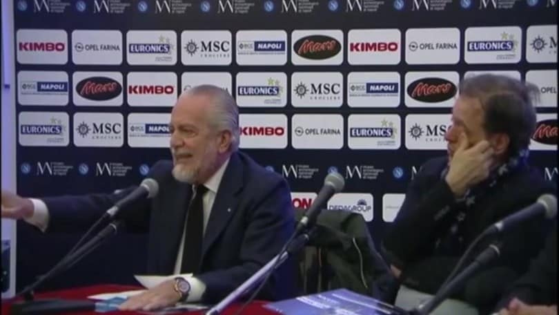 De Laurentiis: "I soldi li spendo, ma con intelligenza"