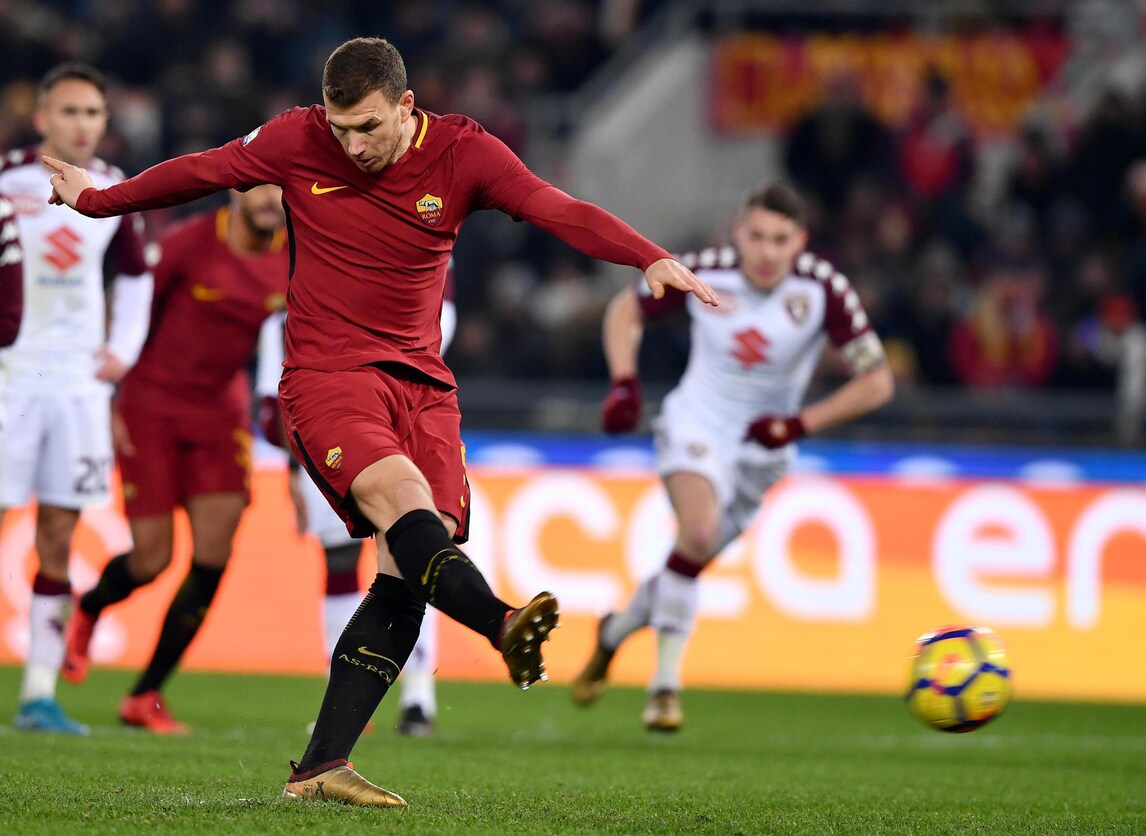 Serie A, Juve-Roma: Dzeko torna in gol a 3,25