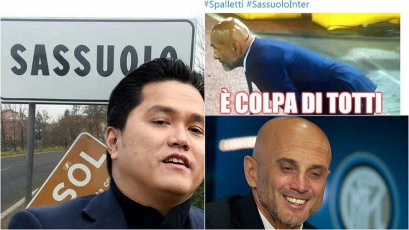 Sassuolo-Inter, altro ko per Spalletti: i social non perdonano