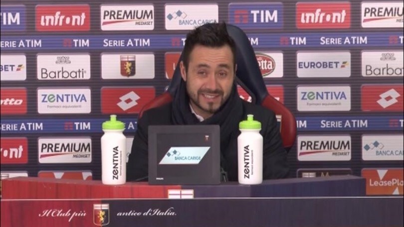 De Zerbi: "Abbiamo provato a far male al Genoa"