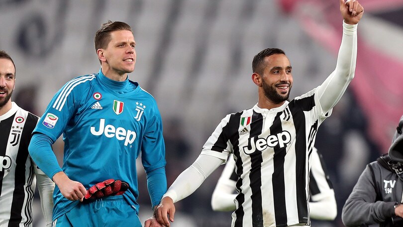 Juventus: Szczesny, Benatia e Pjanic da applausi. I tre ex Roma festeggiano allo Stadium