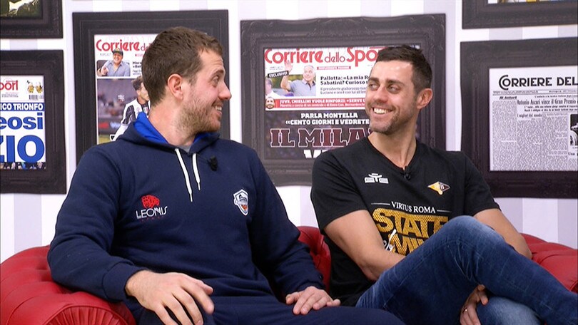 Virtus Roma-Eurobasket: l'intervista a Giuliano Maresca e Daniele Bonessio