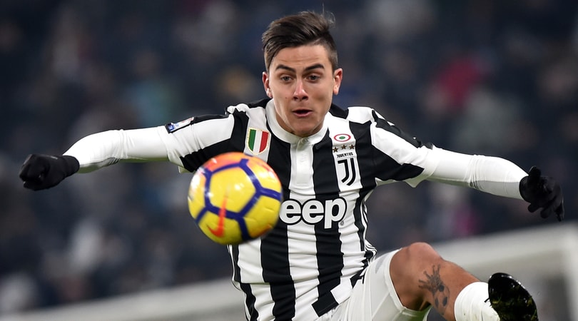 Calciomercato: no a United e Real, per i bookie Dybala resta alla Juve