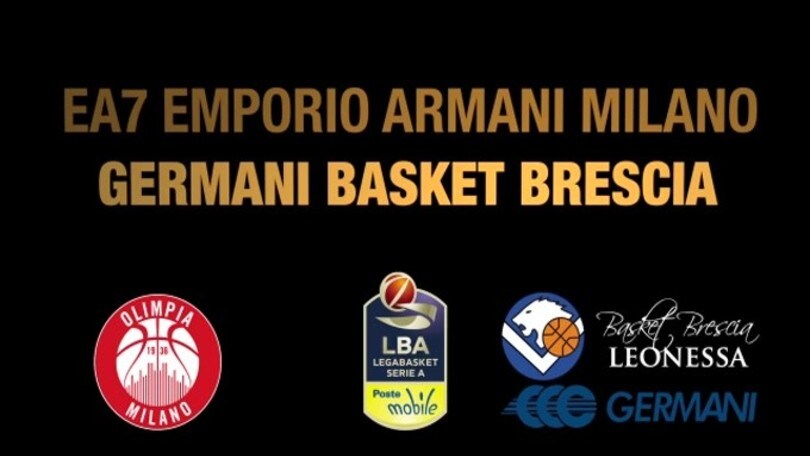 EA7 Emporio Armani Milano-Germani Basket Brescia