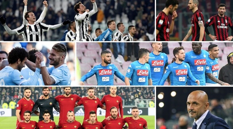 Serie A, ecco i campioni dell'anno solare 2017