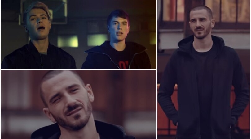 Benji e Fede, nel videoclip del nuovo singolo c'è Leonardo Bonucci