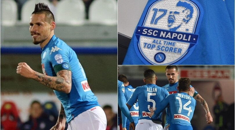 Crotone-Napoli, ecco la maglia speciale per Hamsik