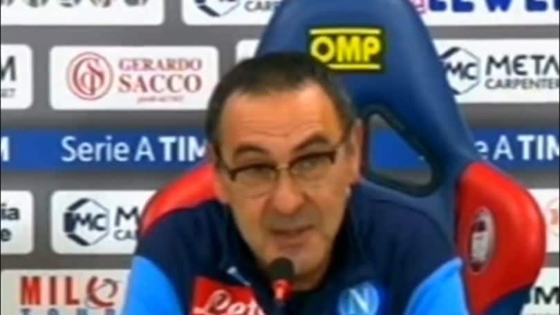 Sarri: "Il titolo d'inverno non ha valore"