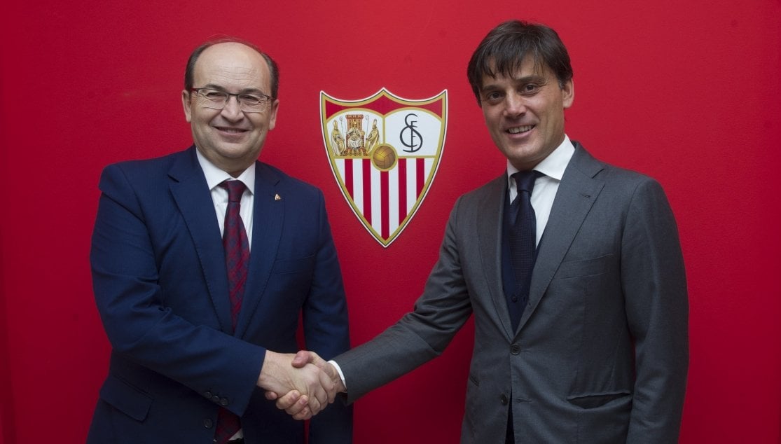 Siviglia, presentato Montella: «Sono ambizioso, sono qui per vincere»