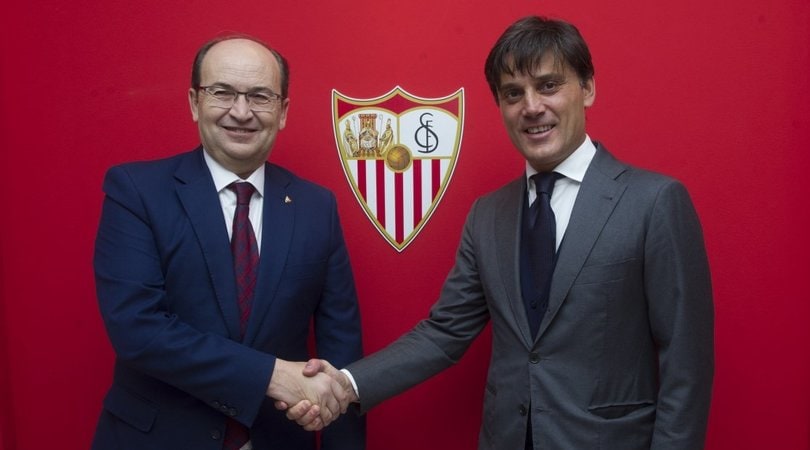 Siviglia, presentato Montella: «Sono ambizioso, sono qui per vincere»