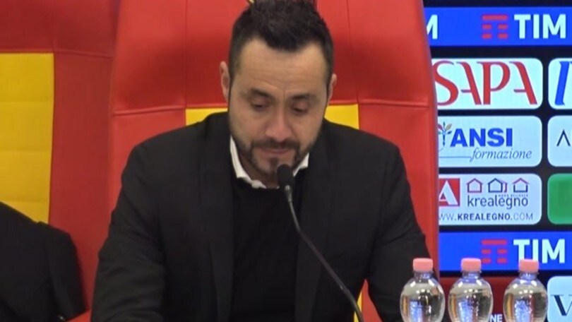 De Zerbi: "Il mercato può essere determinante"