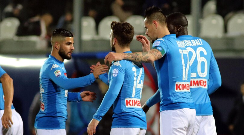 Napoli, la squadra più forte da agosto a Capodanno