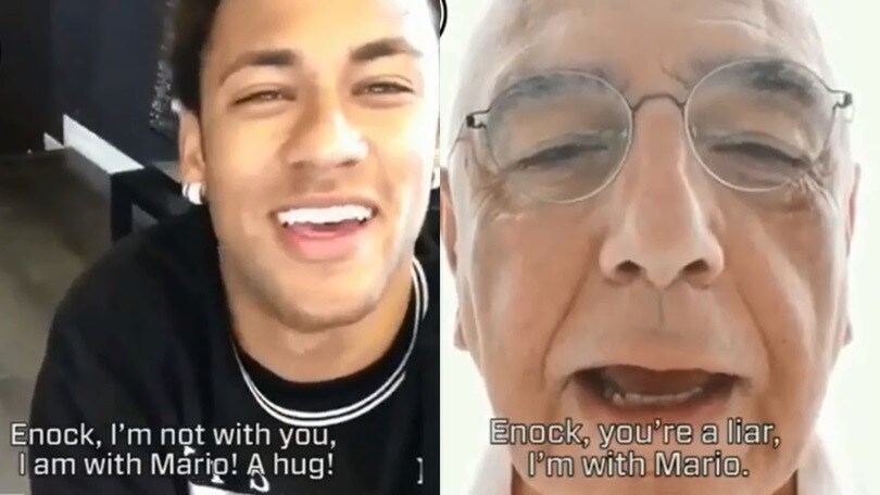 Anche Neymar e Galliani nel video di Balotelli per il fratello
