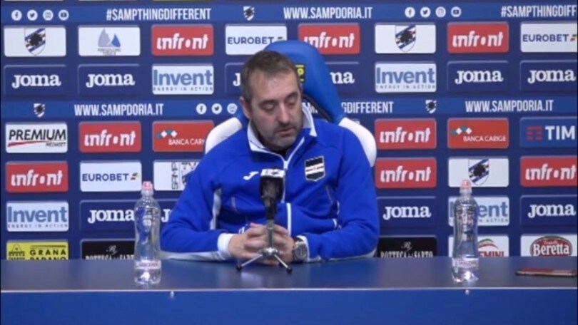 Giampaolo: "In campo non scende la classifica, ma le motivazioni"