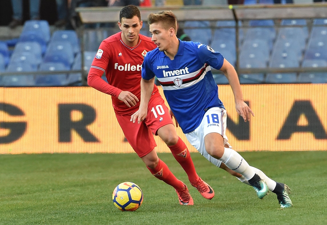 Serie A Sampdoria, lavoro a parte per Praet
