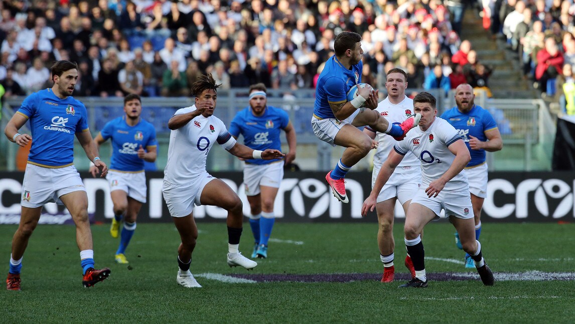 L'Italia sconfitta al debutto con l'Inghilterra