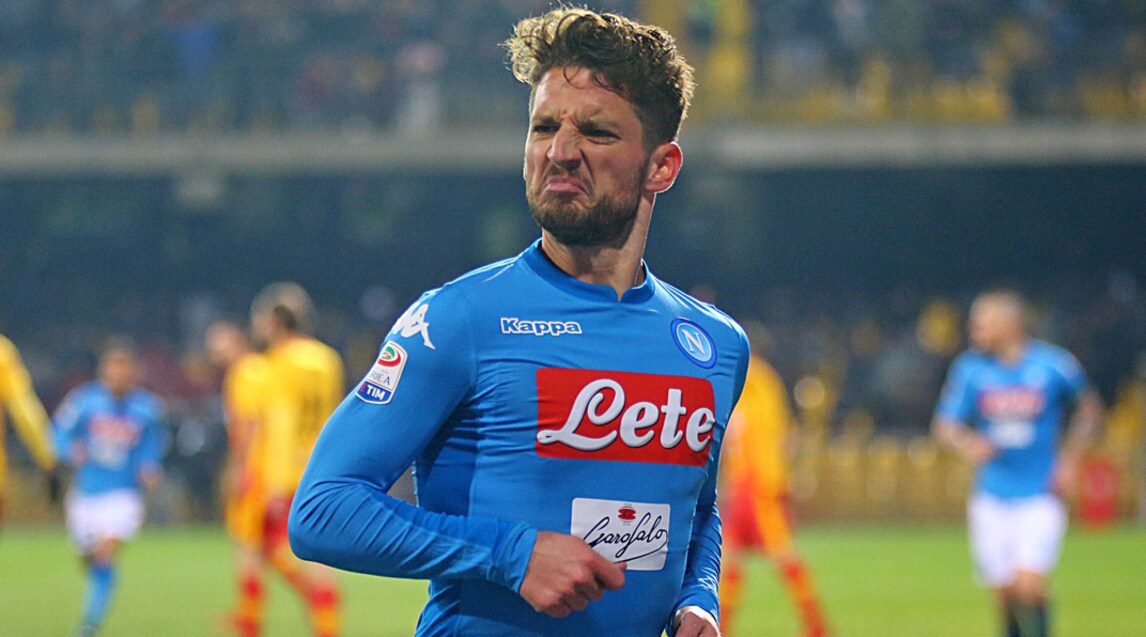 Controsorpasso Napoli: Mertens e Hamsik regolano il Benevento