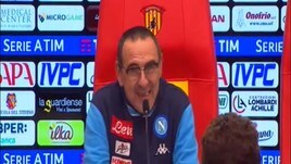 Sarri: "Rinnovo? Per il momento non ci penso"