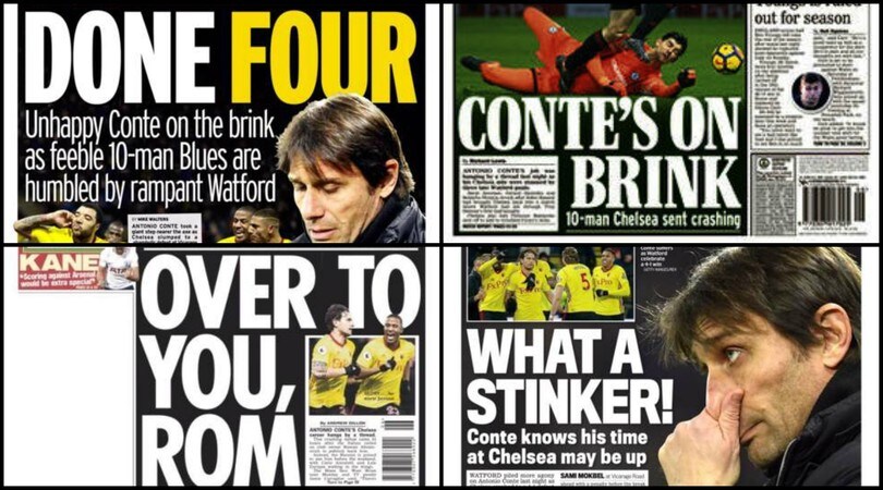 Conte sempre più in bilico. I tabloid: «Che schifezza»