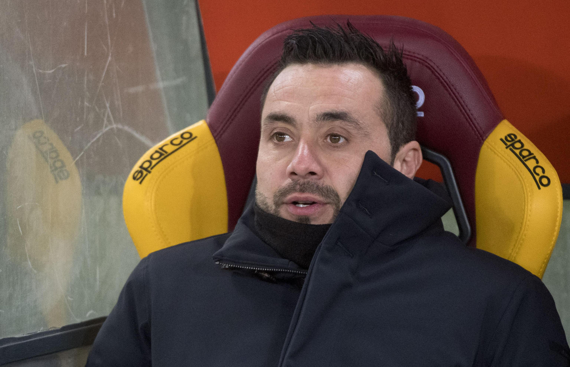 Serie A Benevento, De Zerbi: «La Lazio si lamenta del Var? Pronto un dossier»