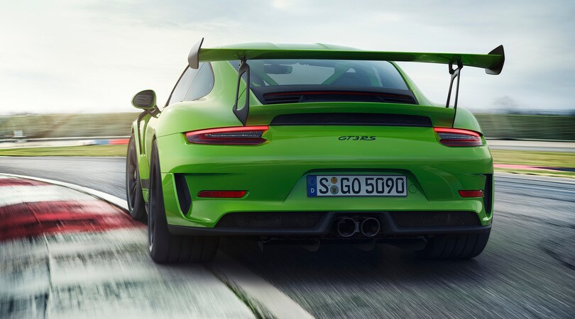 Porsche 911 GT3 RS, aspirazione da pista