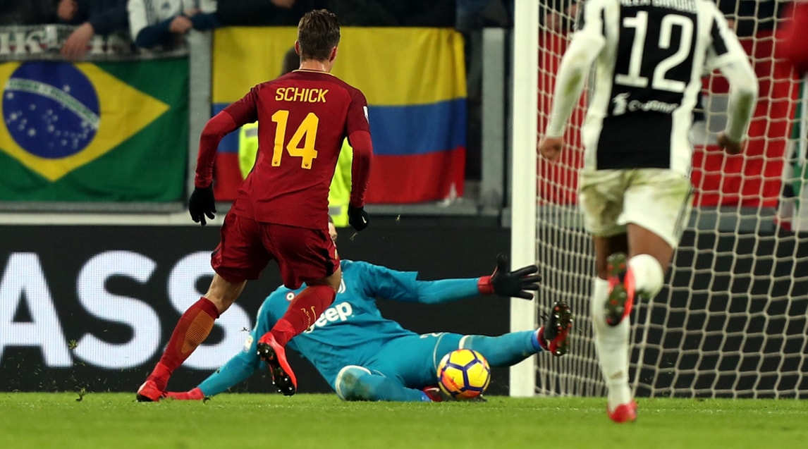 Roma, Schick non vede mai il campo. Chi ha giocato di più quest'anno