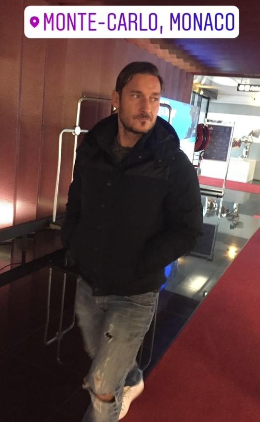 Laureus World Sports Awards, Totti atterra a Montecarlo