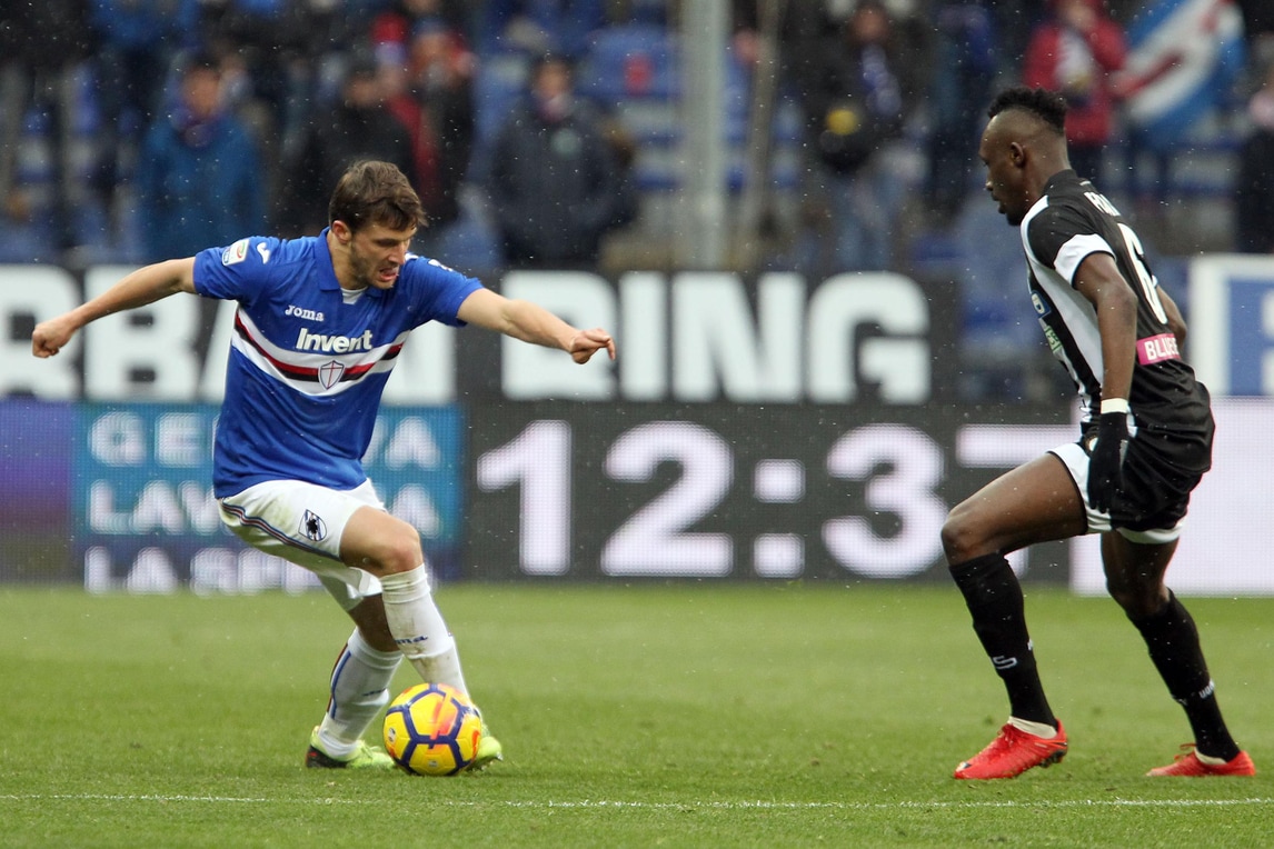 Serie A Sampdoria, lavoro di recupero per Bereszynski e Ramírez