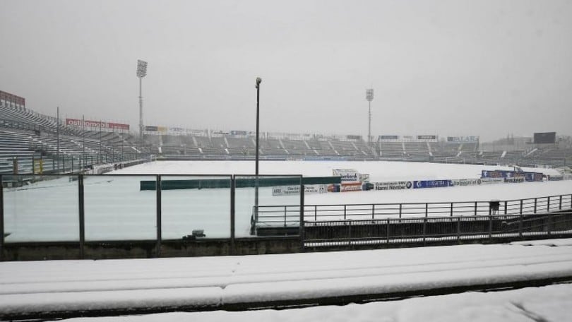 Serie B Brescia, Rigamonti innevato: annullata la gara con l'Entella