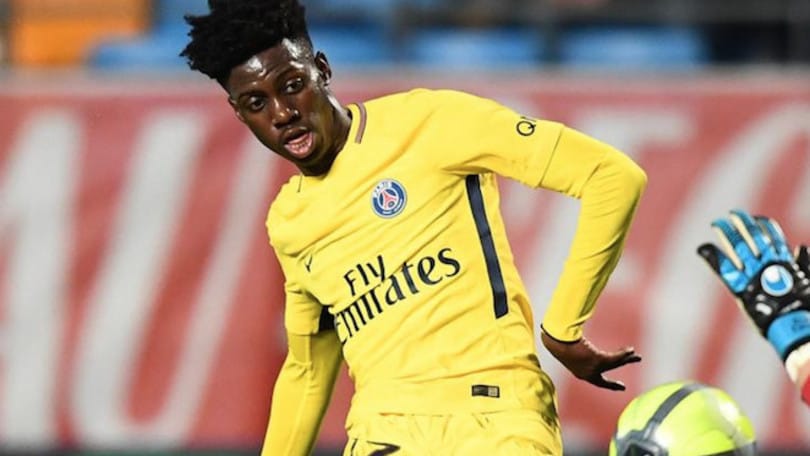 Seconda Maglia PSG Timothy WEAH Seconda Maglia PSG Timothy WEAH