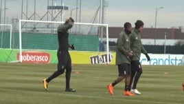 Tottenham-Juve: l'allenamento dei bianconeri a Torino